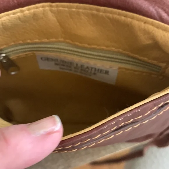 Italy Borse in Pelle Leather small crossbody bag - Picture 9 of 10